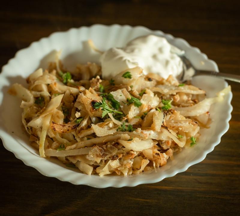 Polish Bigos with Pork and Sauerkraut