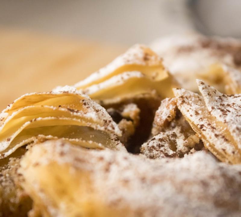 Polish Faworki (Fried Pastry Bows)