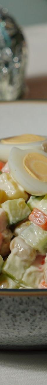 Polish Pickle & Beet Salad with Smoked Salmon