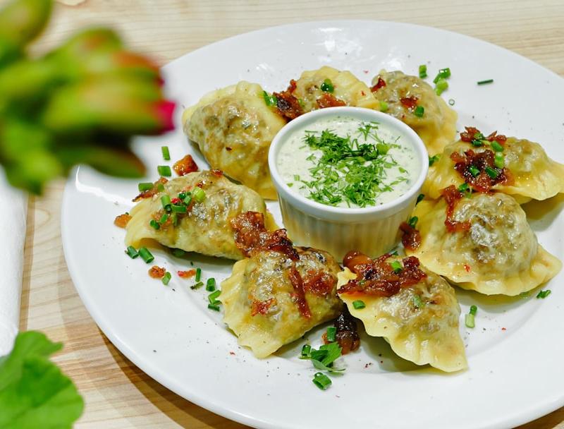 Polish Pierogi with Caramelized Onions