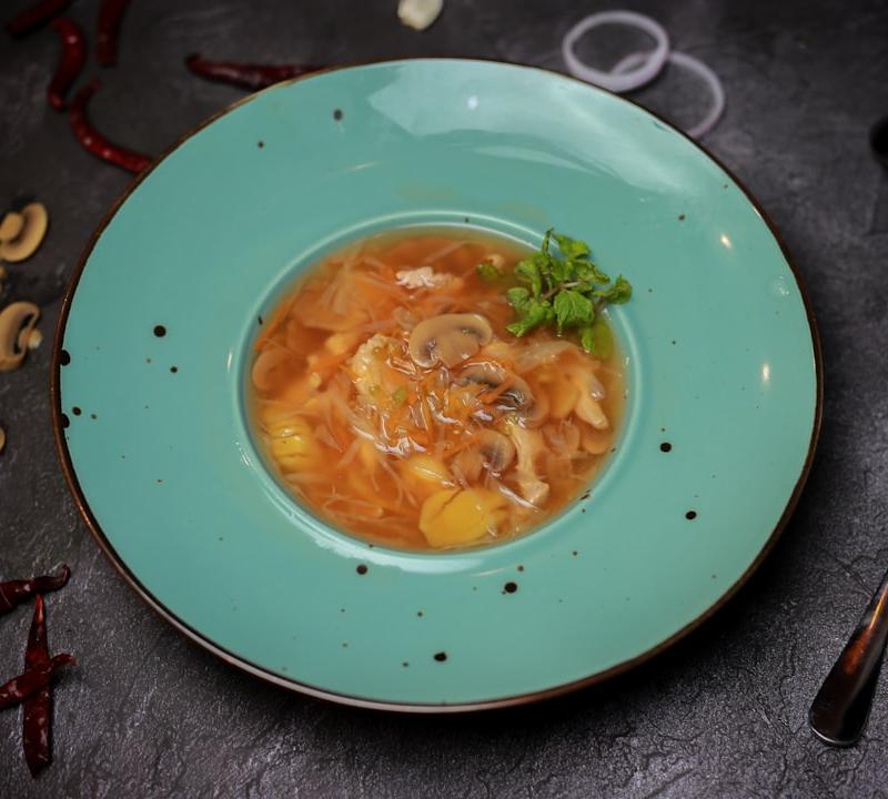 Polish Sauerkraut Soup with Pork