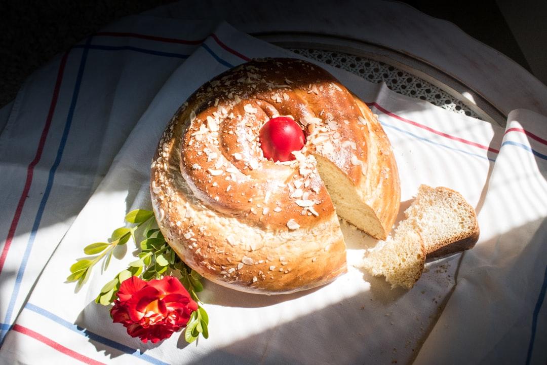 Polish Sweet Buns with Red Egg