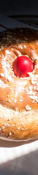 Polish Sweet Buns with Red Egg