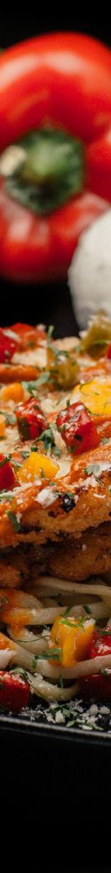 20-Min Pollo alla Romana with Spaghetti