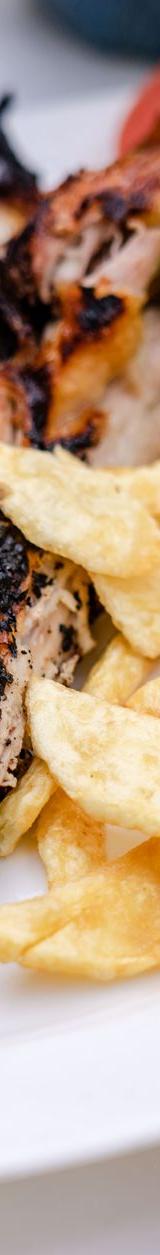 Pollo a la Plancha — Mojo Chicken with Crispy Fries