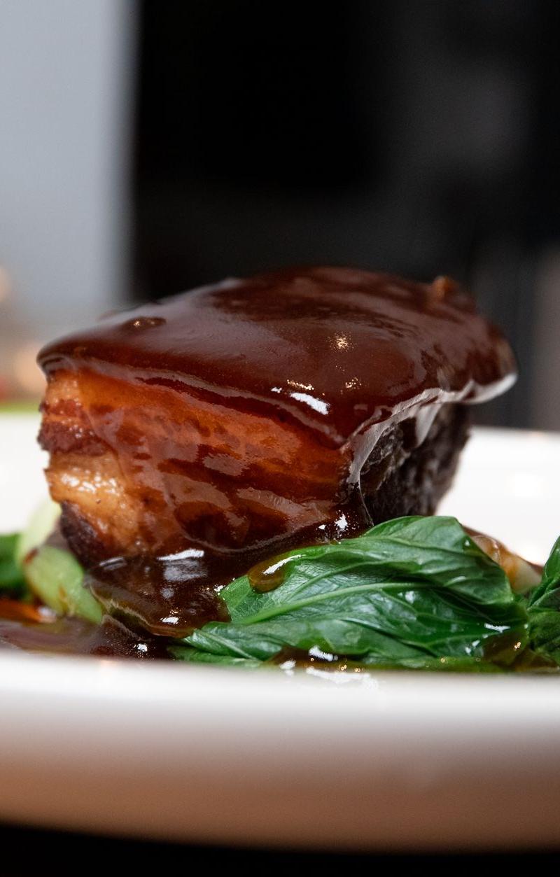 20-Min Pork Adobo with Bok Choy