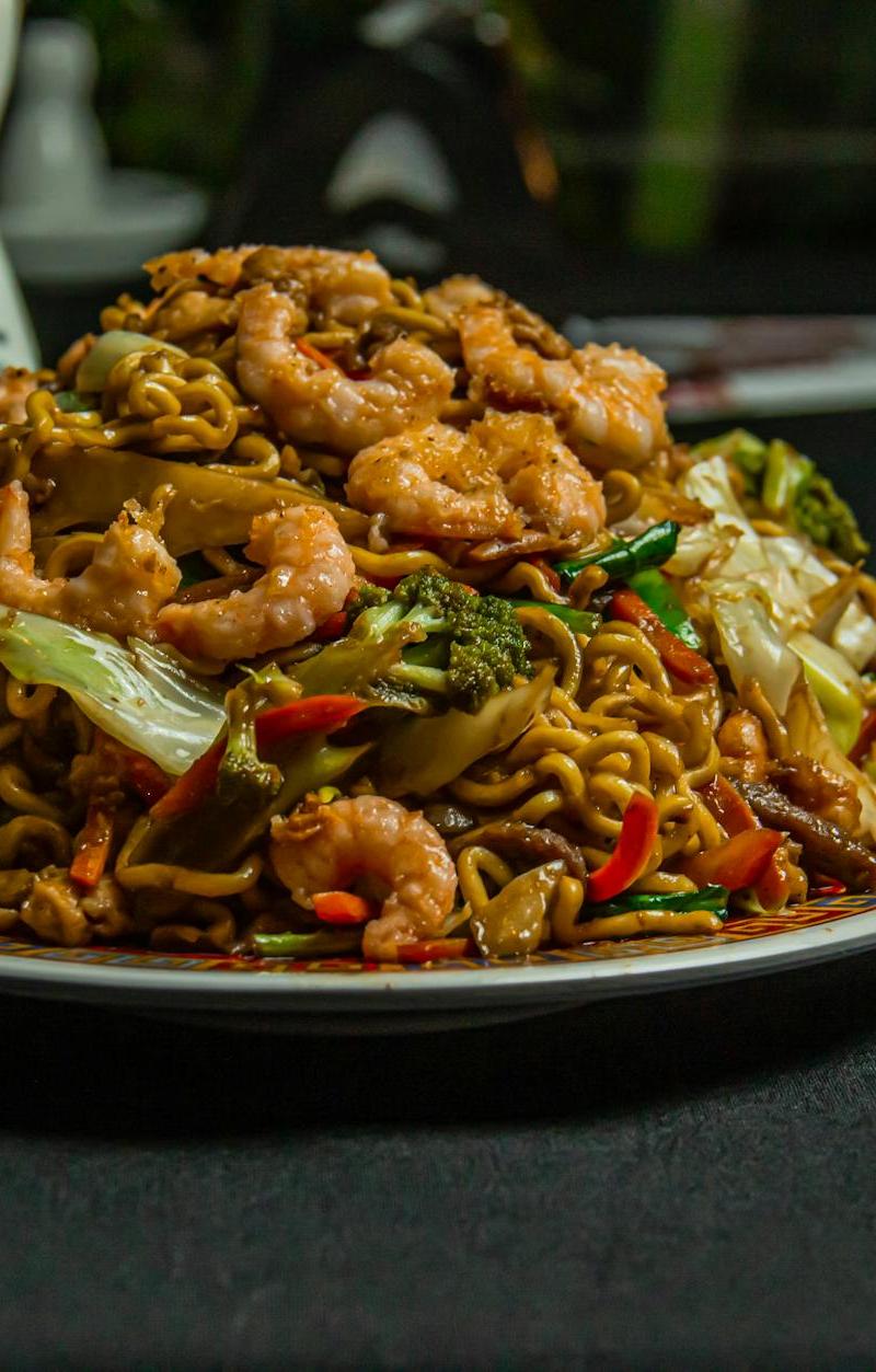 Pork Ankake Yakisoba