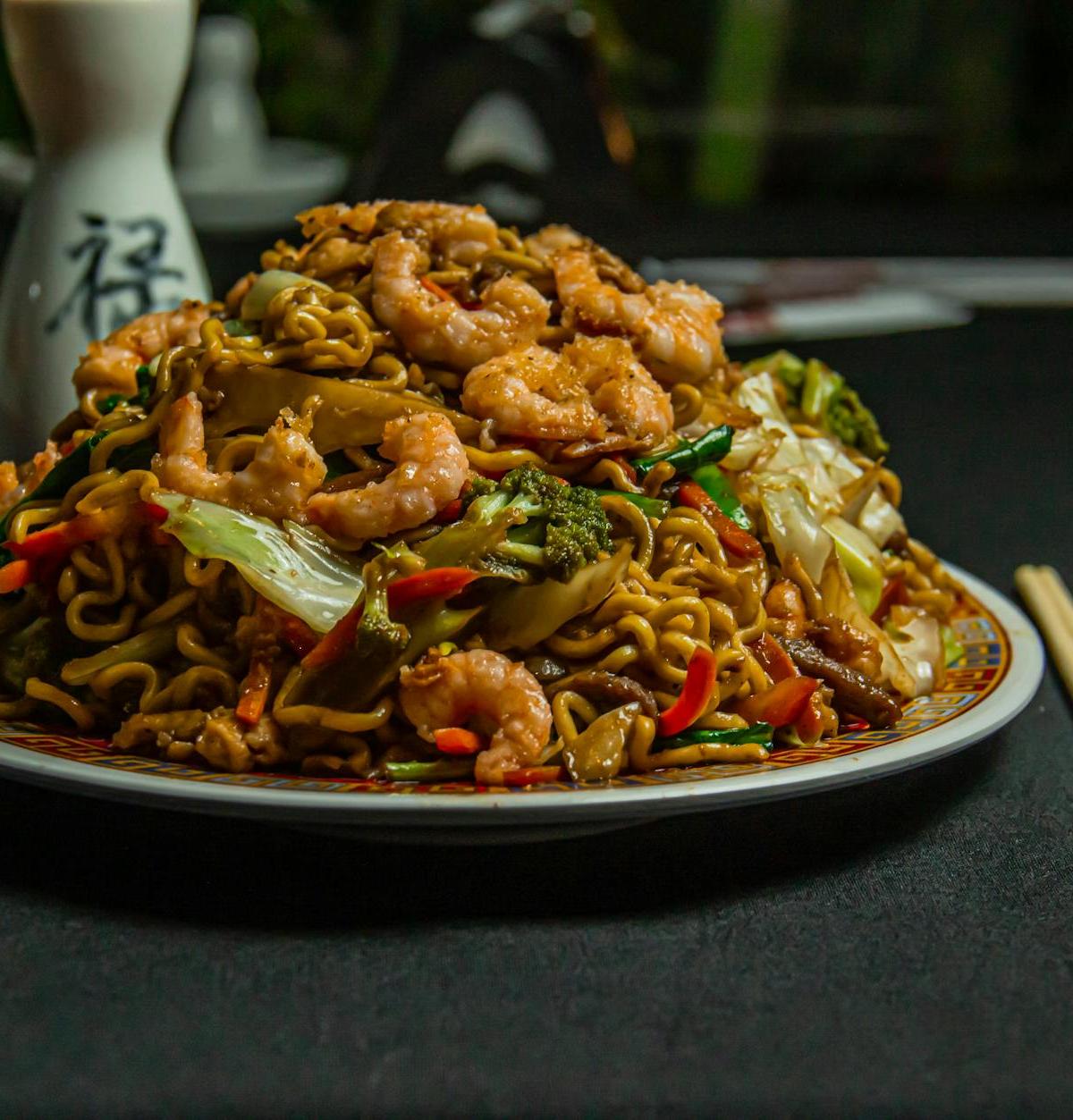 Pork Ankake Yakisoba