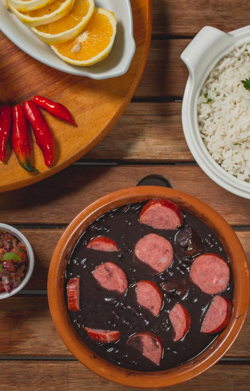 20-Min Pork & Black Bean Feijoada Bowl