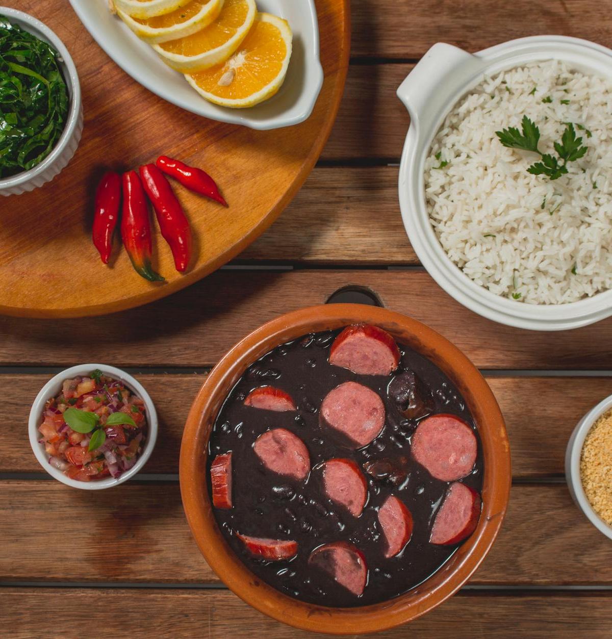 20-Min Pork & Black Bean Feijoada Bowl