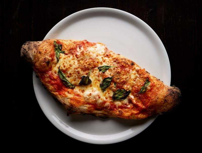 Pork and Cheese Calzone