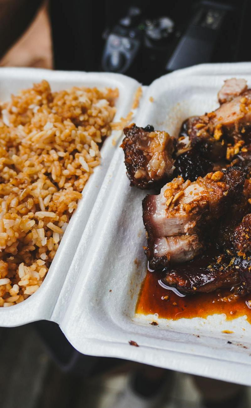 20-Min Pork Humba with Garlic Fried Rice