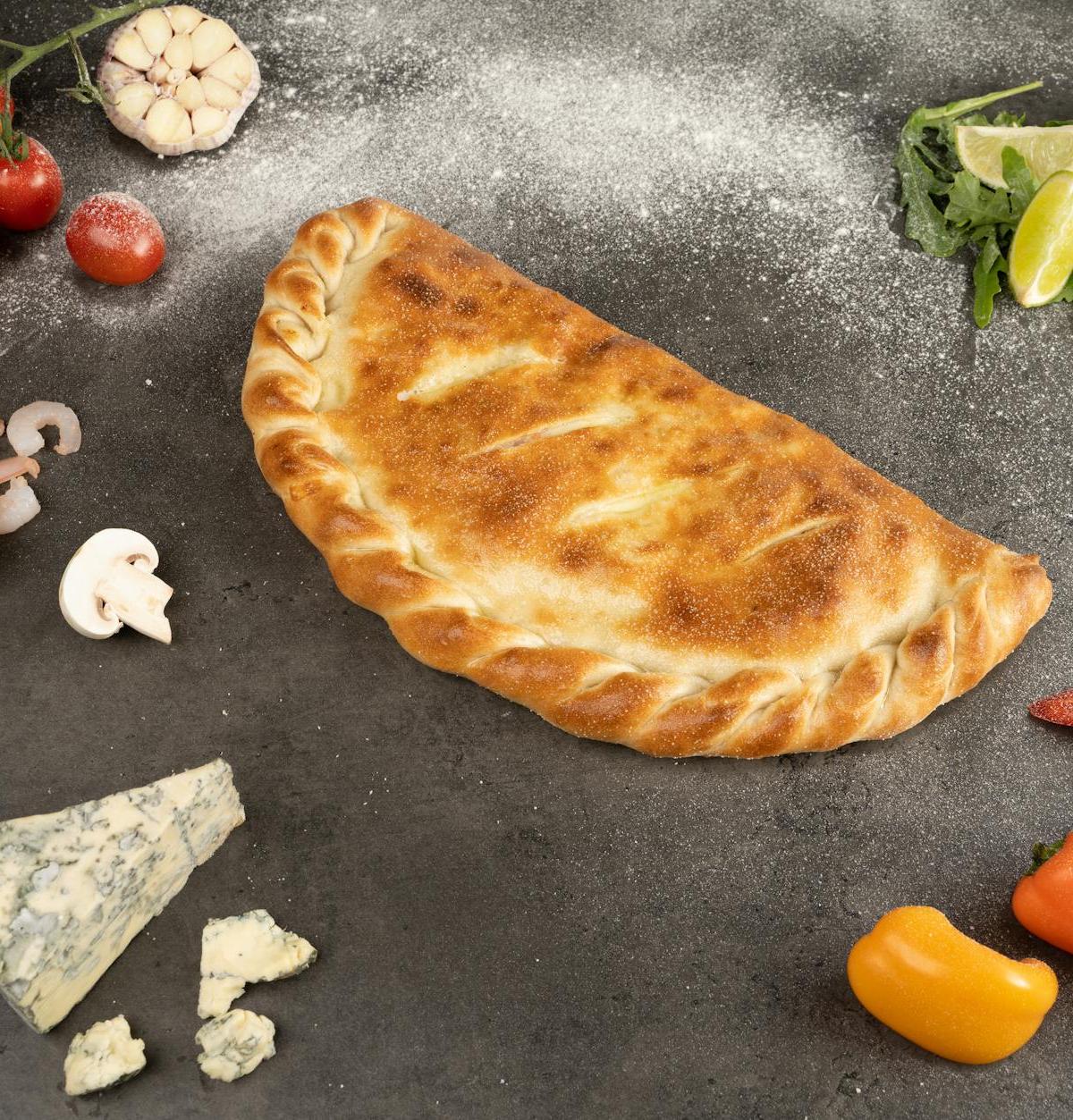 20-Min Pork & Ricotta Calzone