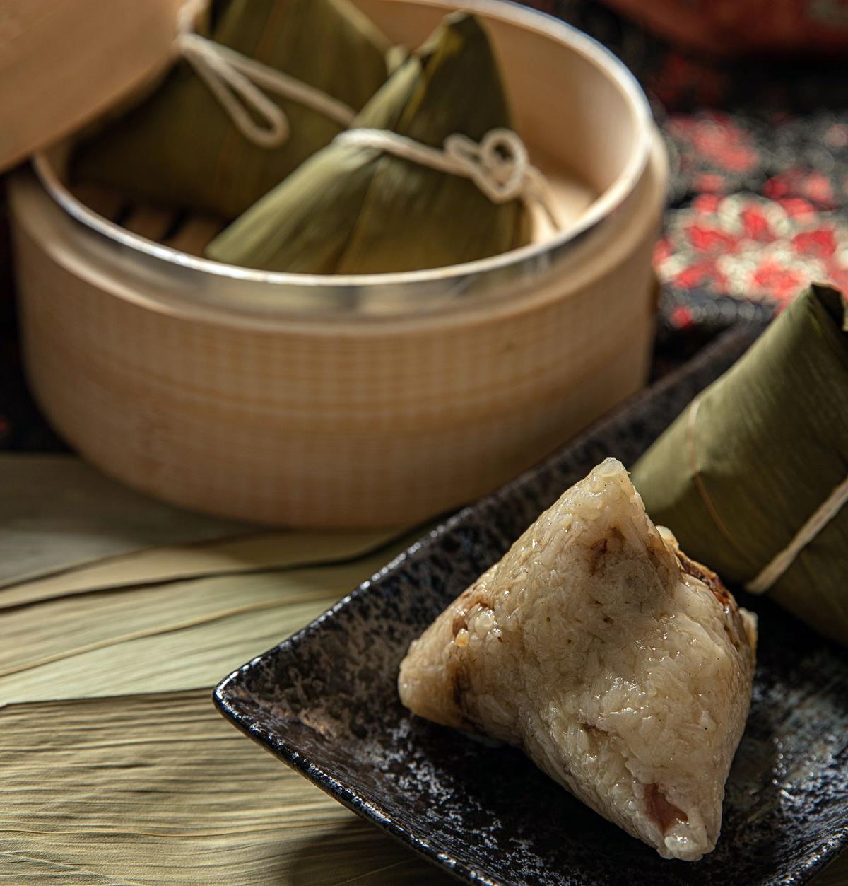 30-Min Pork Zongzi with Sticky Rice