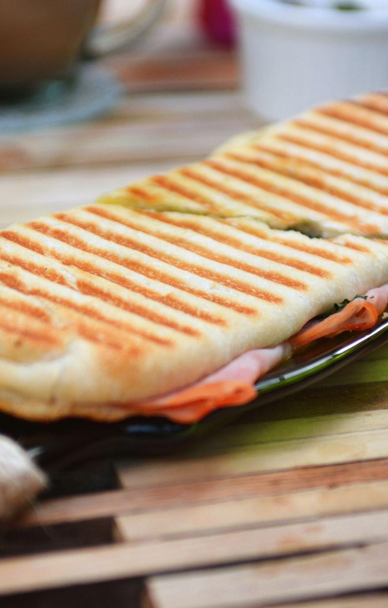 Pressed Cubano with Hot Ham & Mojo Pork