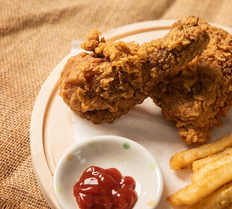 Pritong Manok with Crispy Fries