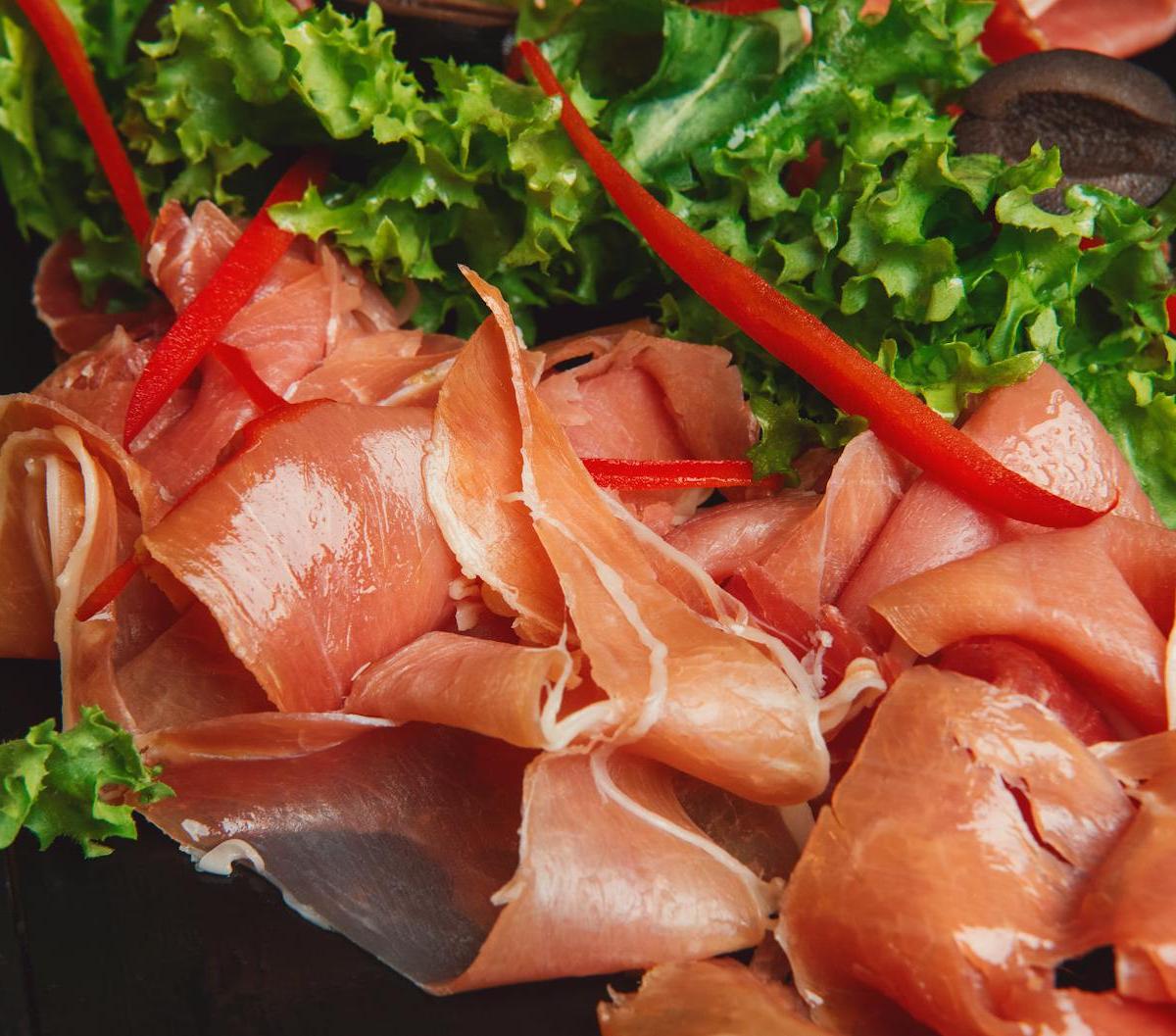 Prosciutto & Melon with Hot Honey