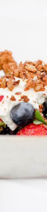 Protein Yogurt Bowl with Granola & Berries