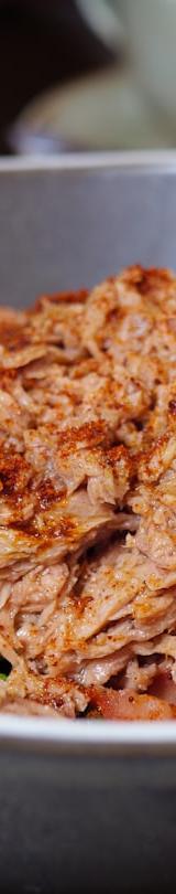 Pulled Pork Rice Bowl