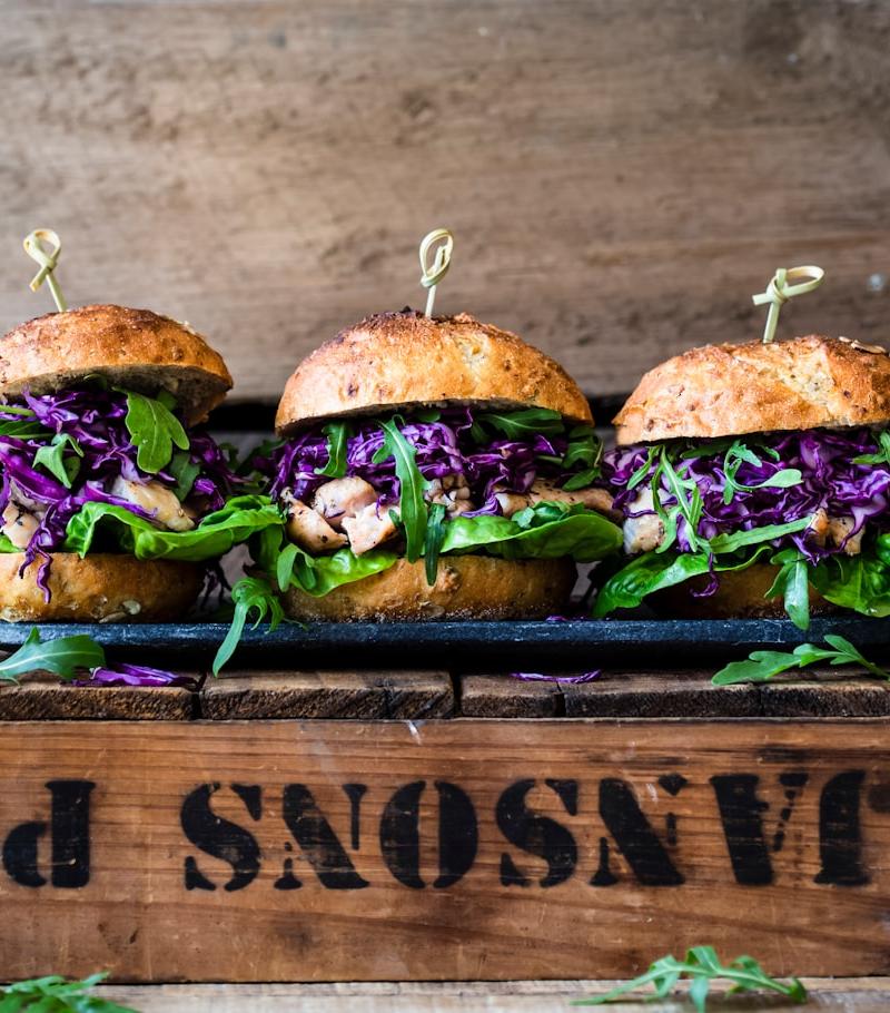 Pulled Pork Sliders with Coleslaw