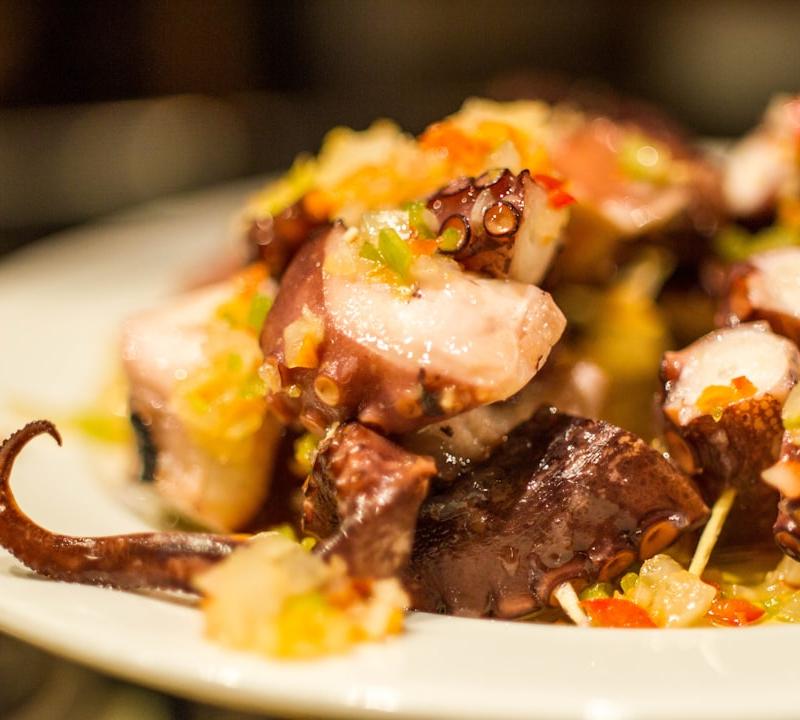 Pulpo a la Mexicana