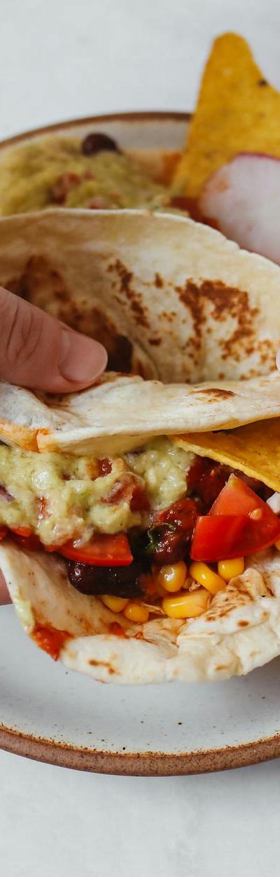 Quick Bean Tacos