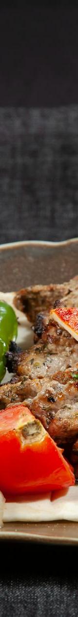 Quick Turkish Beef Doner with Charred Veg