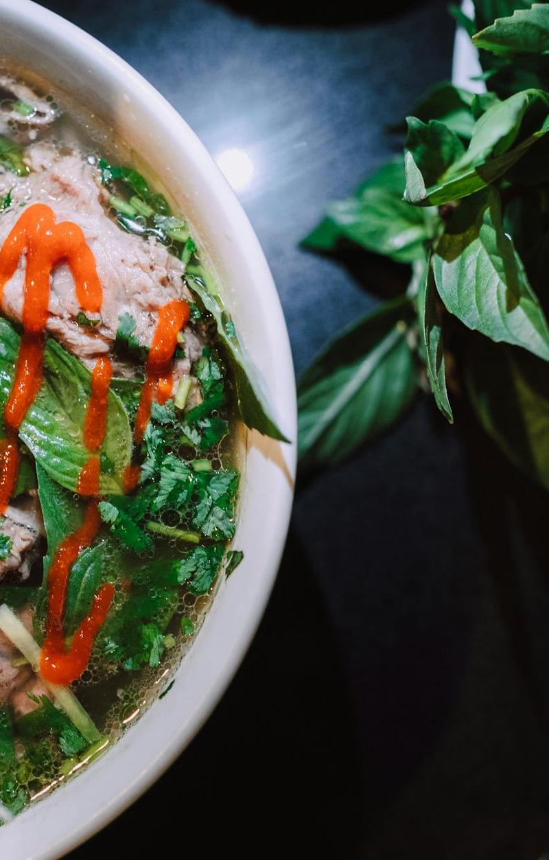Quick Beef Pho with Rare Slices