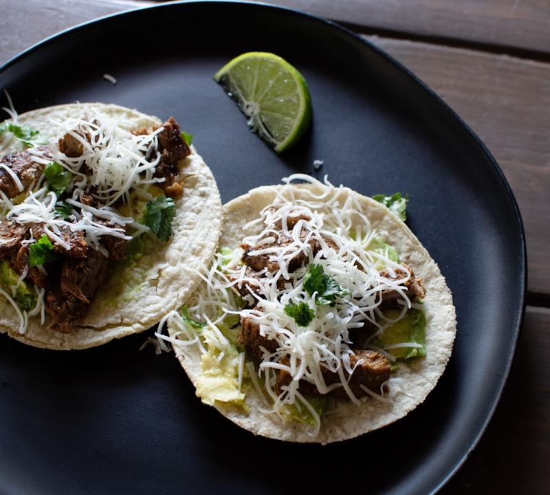 Quick Brisket Tacos