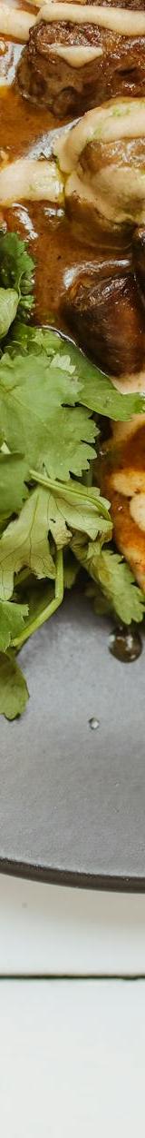 Quick Chicken Roti with Cilantro Salad