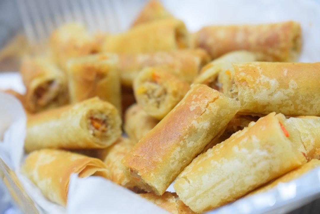 Quick Crispy Spring Rolls
