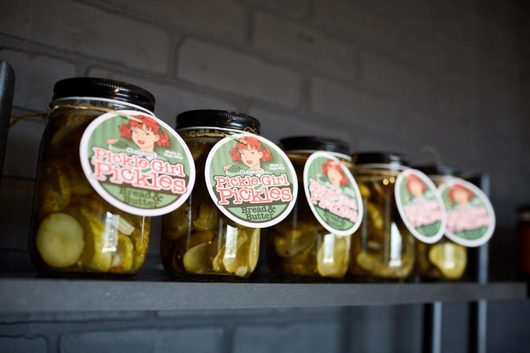Quick Dill Green Tomato Pickles