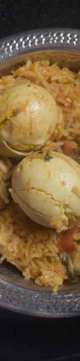 Quick Egg Biryani
