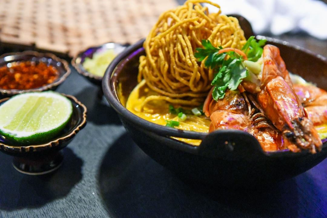 Quick Khao Soi Shrimp