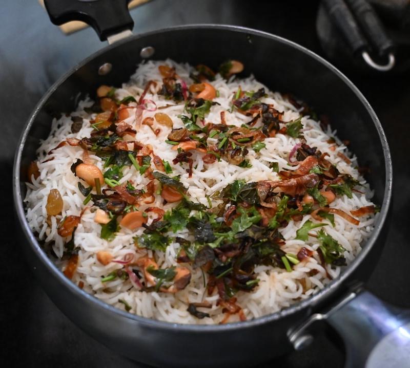Quick Lamb Biryani
