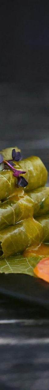Quick Lemon Vine Leaf Rolls with Tomato