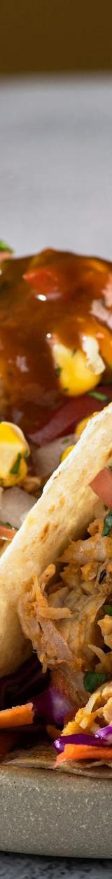 Quick Mole Chicken Tacos