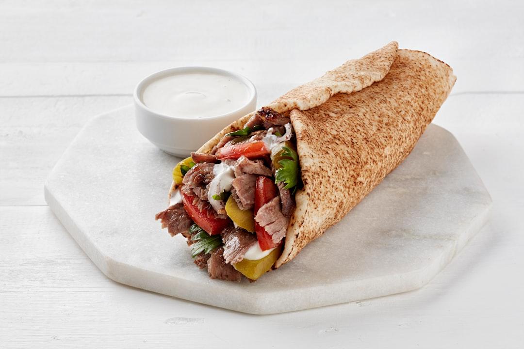Quick Pan-Seared Lamb Gyro