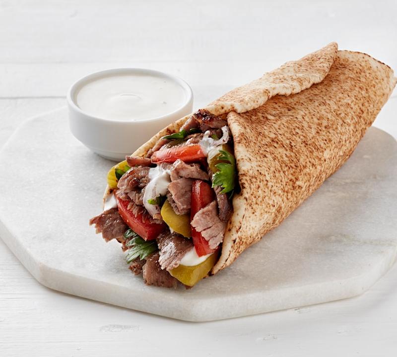 Quick Pan-Seared Lamb Gyro