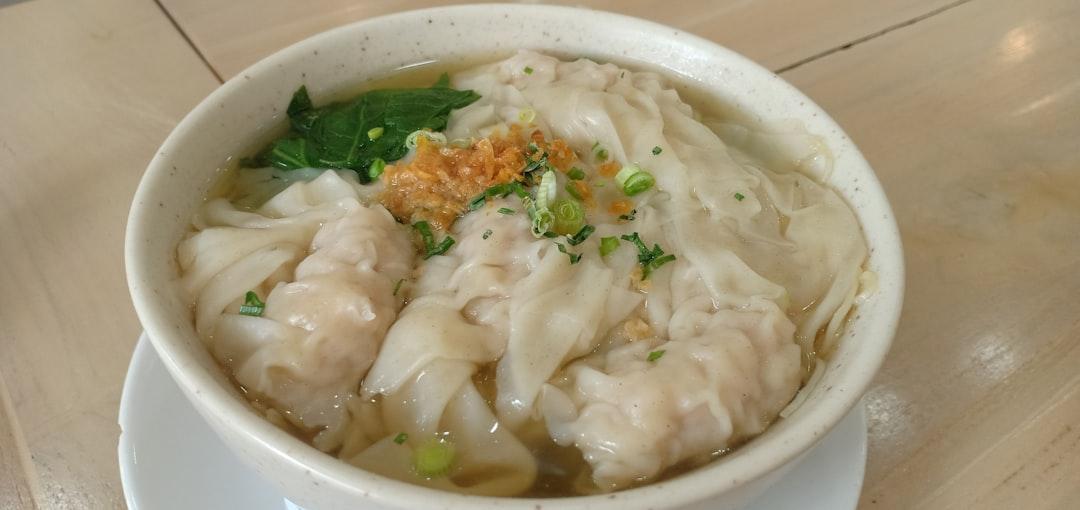 Quick Pork Wonton Soup