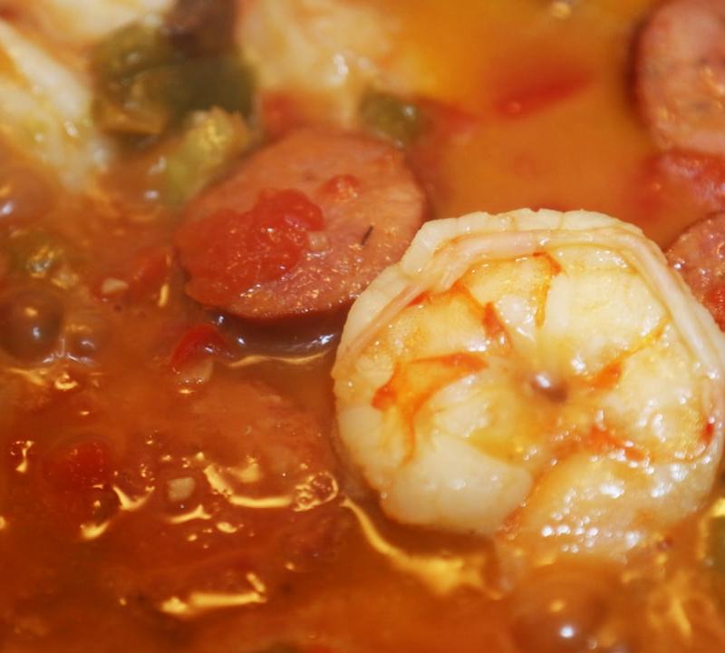 Quick Seafood Gumbo