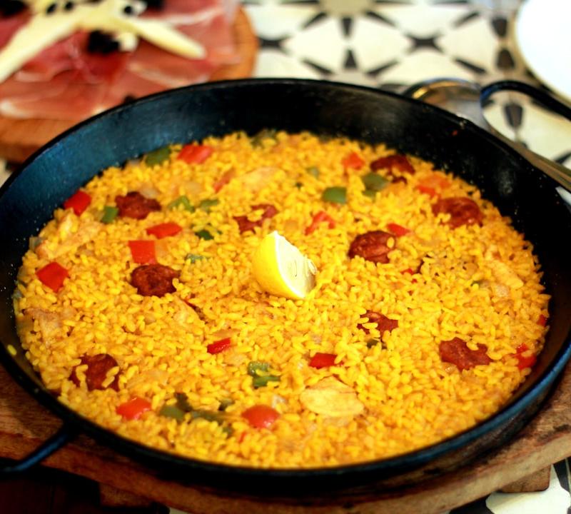 Quick Seafood Paella