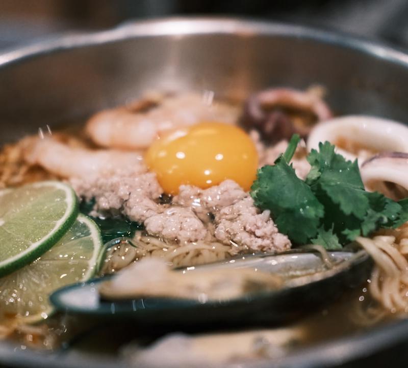 Quick Seafood Ramen