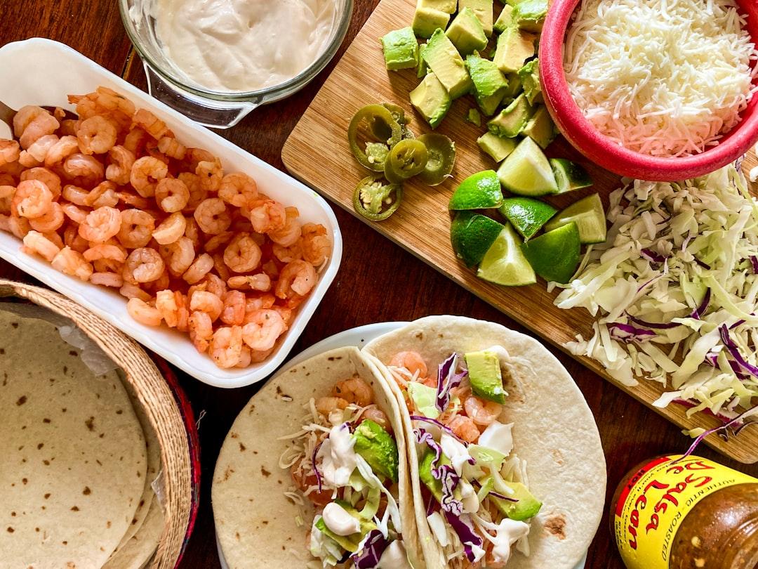 Quick Shrimp Tacos with Lime Crema
