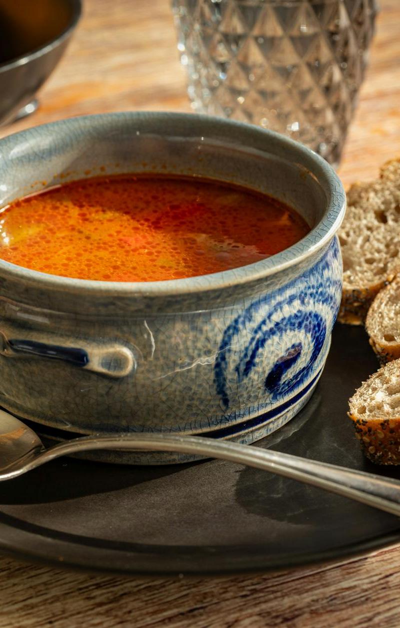 Quick Solyanka — Russian Meat & Pickle Soup