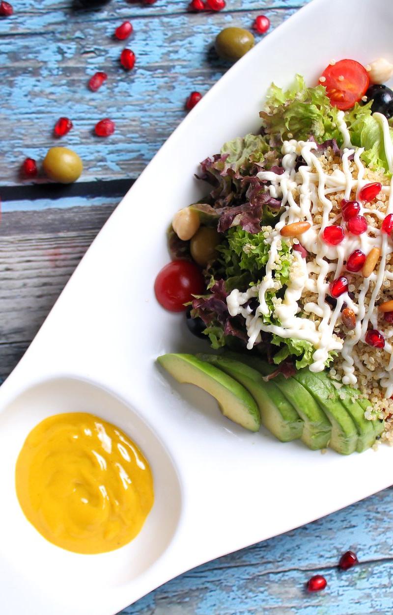 Quinoa Salad with Cucumber & Feta