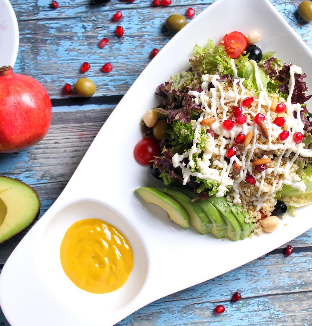 Quinoa Salad with Cucumber & Feta