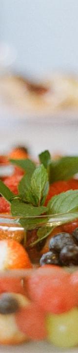 Rainbow Fruit Salad with Lime Honey