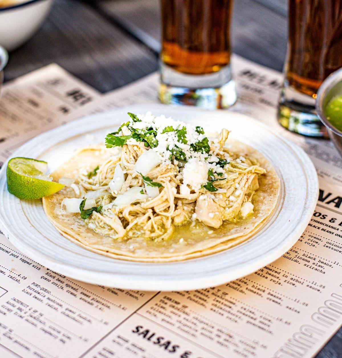 Rajas Con Queso Tacos