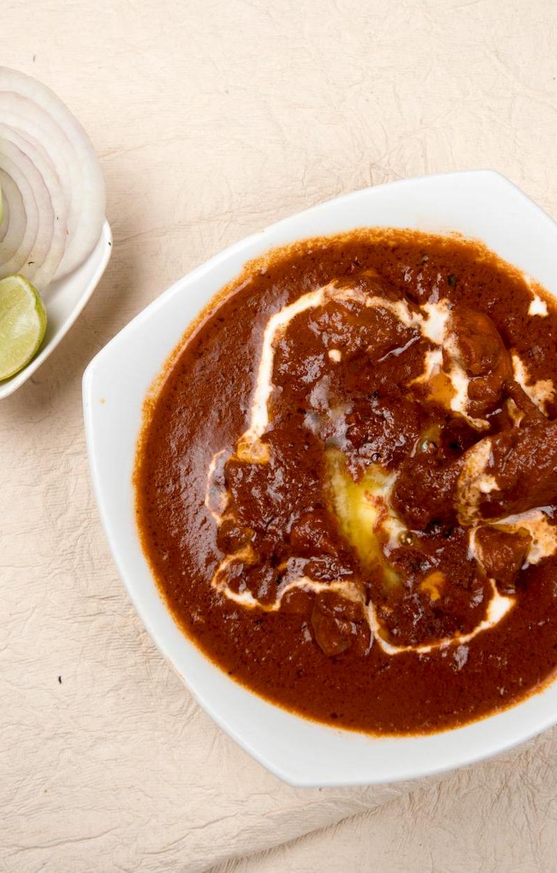 20-Minute Rajma Masala with Rice & Pickles